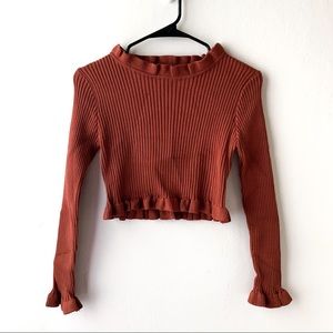 Montana Frill Knit Top